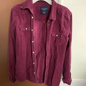 LAST CHANCE American Eagle Corduroy Shirt